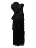 Saiid Kobeisy sequin-embroidered jumpsuit - Black