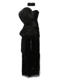 Saiid Kobeisy sequin-embroidered jumpsuit - Black