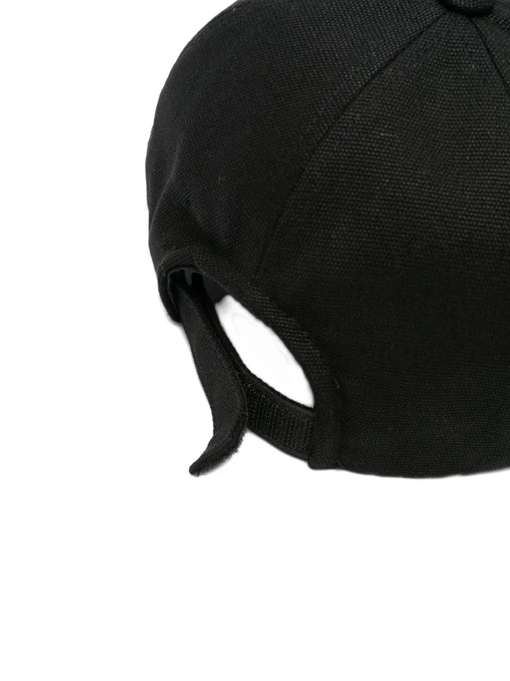 ISABEL MARANT embroidered logo cap Zwart