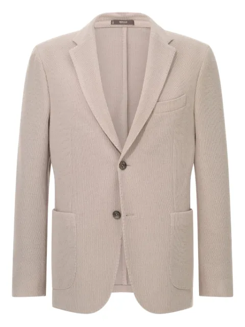 Boggi Milano micro-textured wool blazer