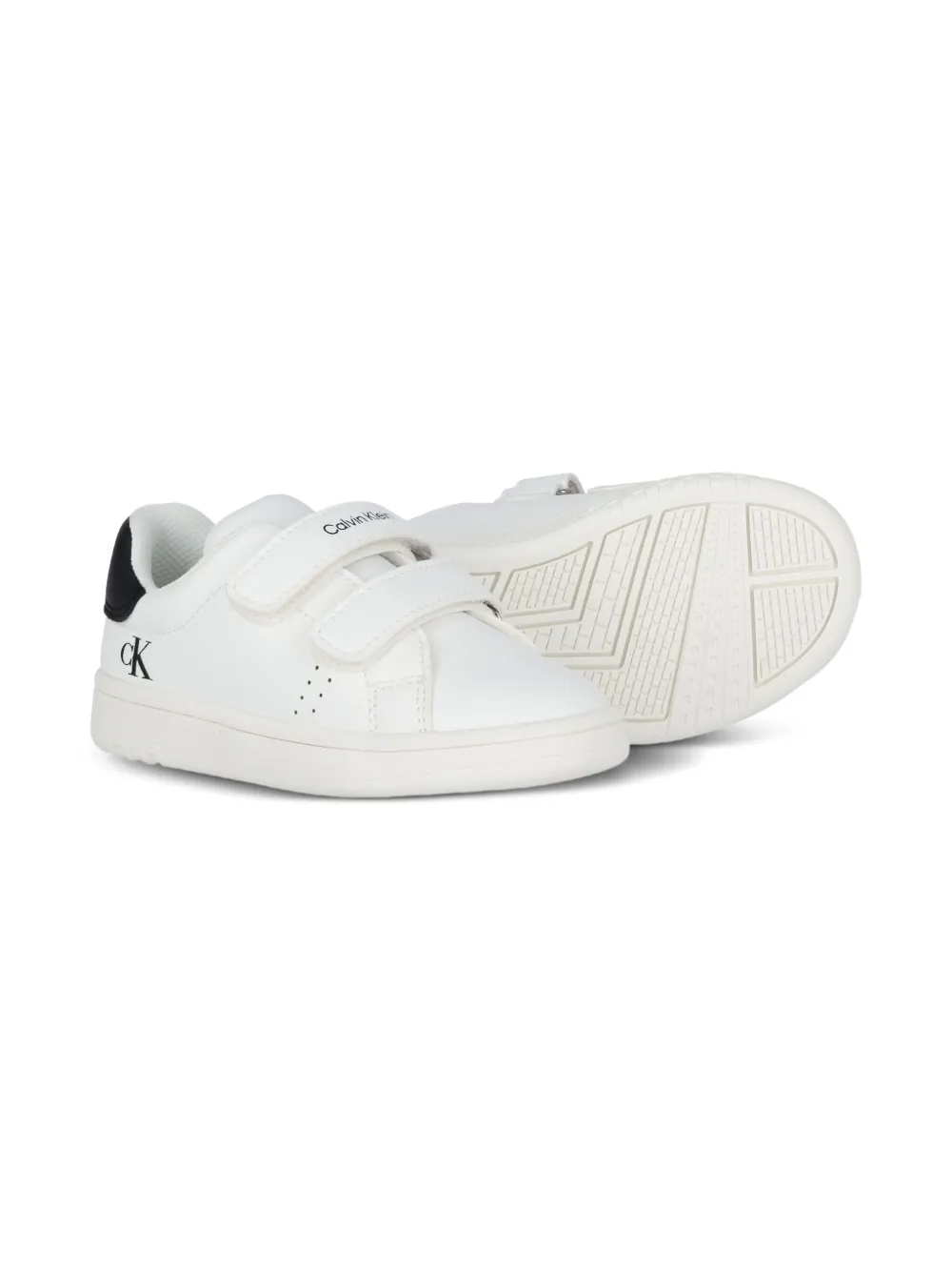 Calvin Klein Kids logo-print sneakers White
