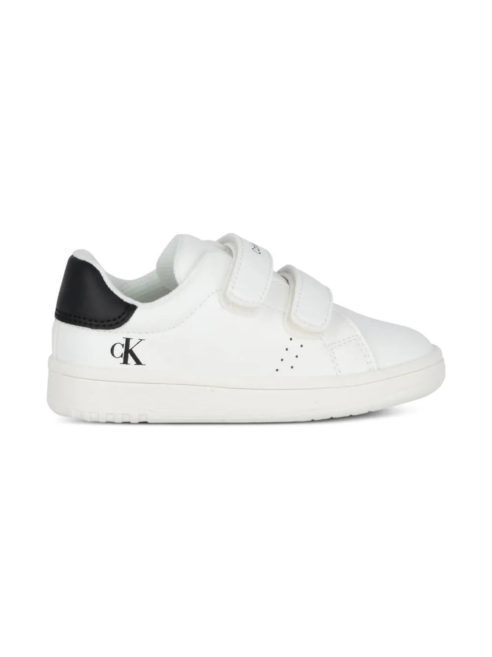 Calvin Klein Kids Sneakers met logoprint - Wit
