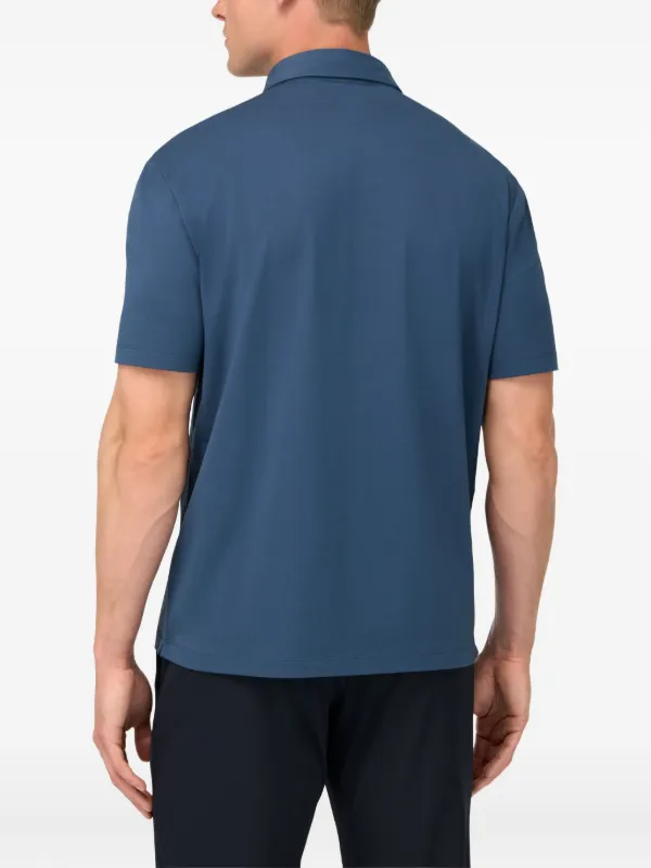 Boggi Milano short-sleeve Polo Shirt Blue FARFETCH ID