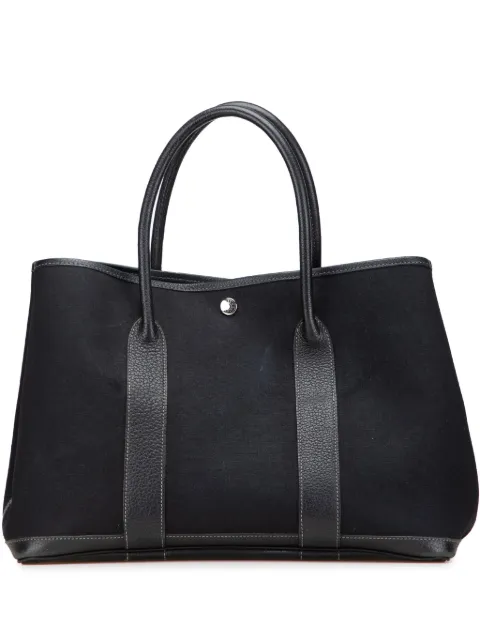 Hermès Pre-Owned 2003 Toile and Negonda Garden Party 36 tote bag