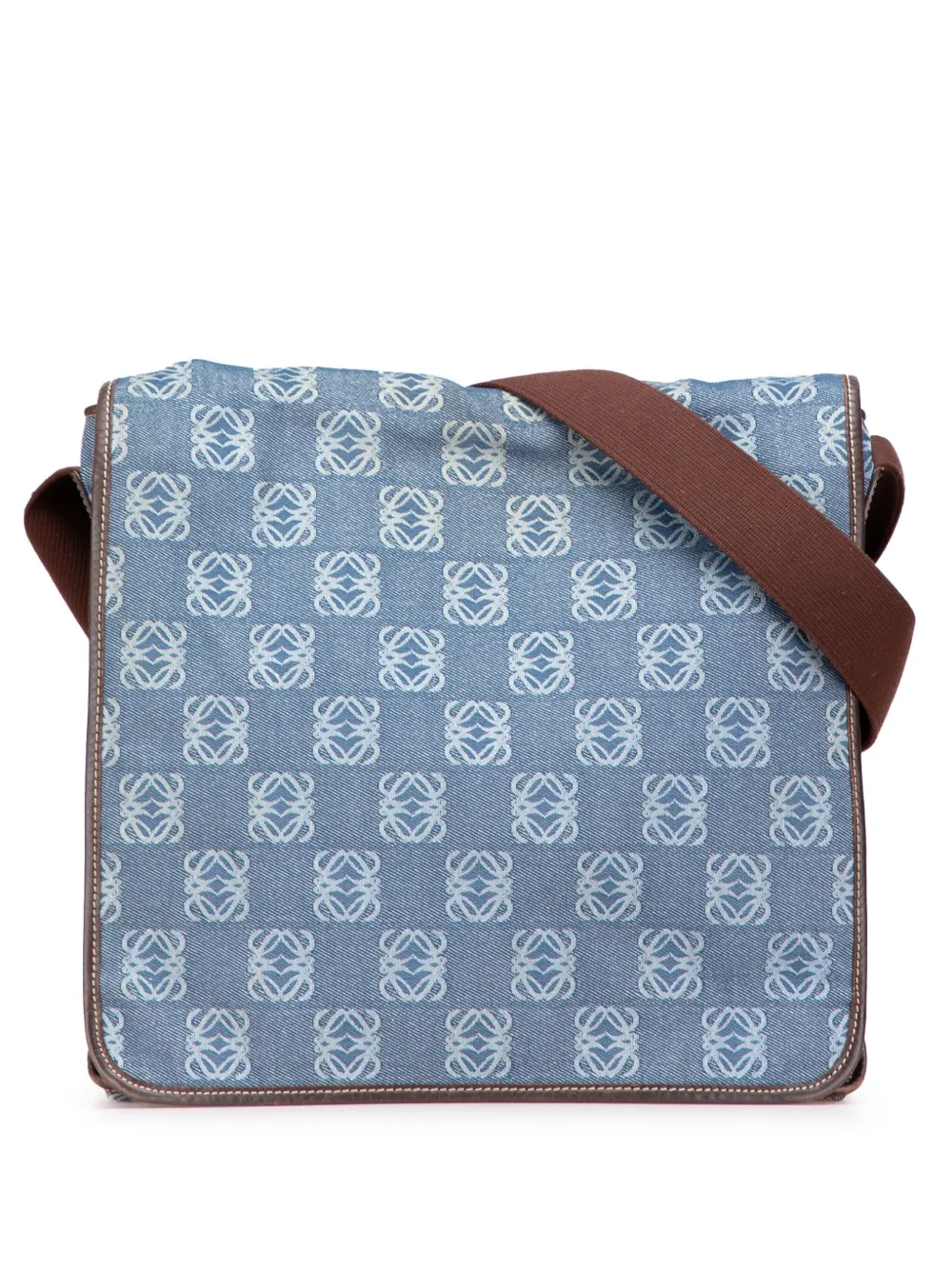 2003 Denim Anagram Messenger Bag crossbody bag