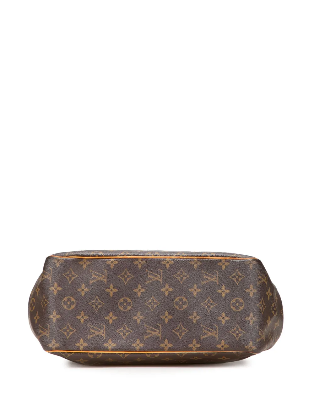 Pre-owned Louis Vuitton 2007 Monogram Batignolles Vertical Tote Bag In Brown