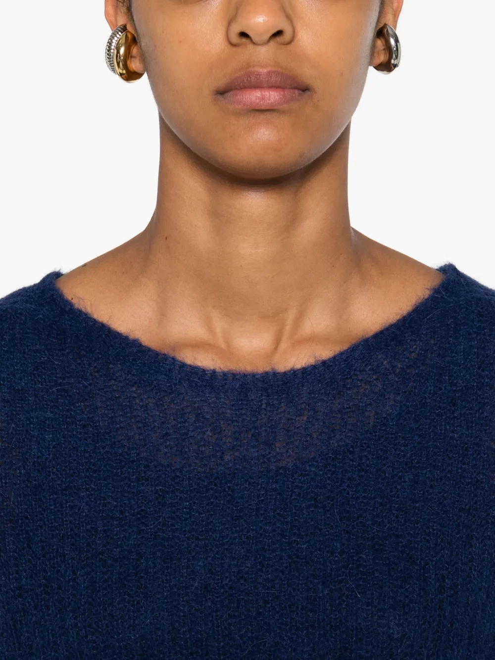 Emporio Armani Trui met lange mouwen Blauw