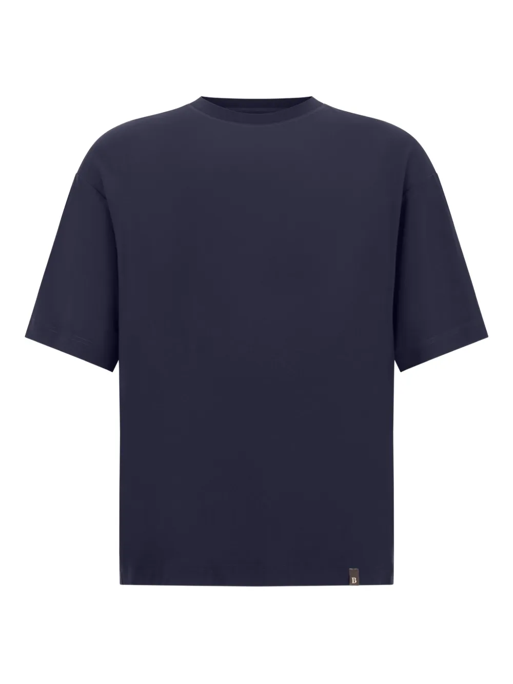Boggi Milano B-Tech T-shirt met logo-applicatie Blauw