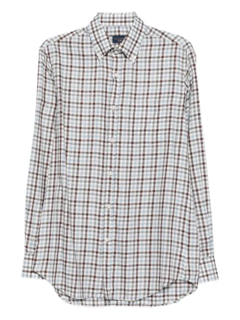 Paul & Shark checked cotton shirt