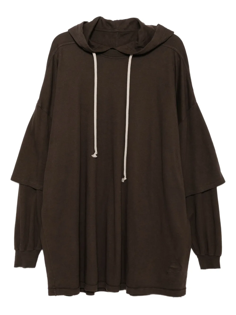 Rick Owens DRKSHDW cotton top | Brown | Image 1