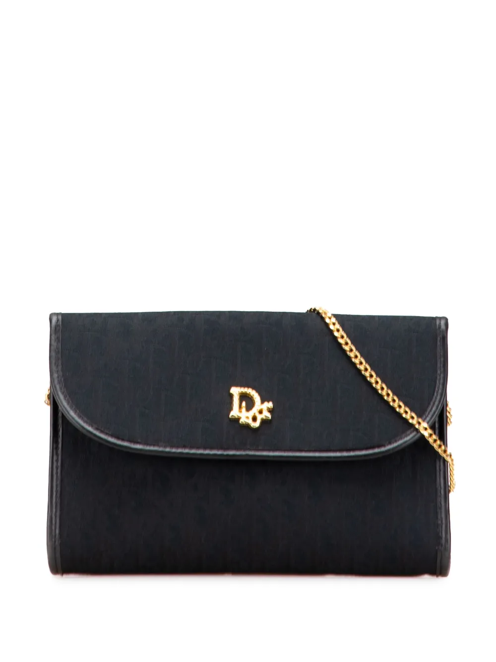 20th Century Mini Diorissimo Trotter Canvas Chain shoulder bag