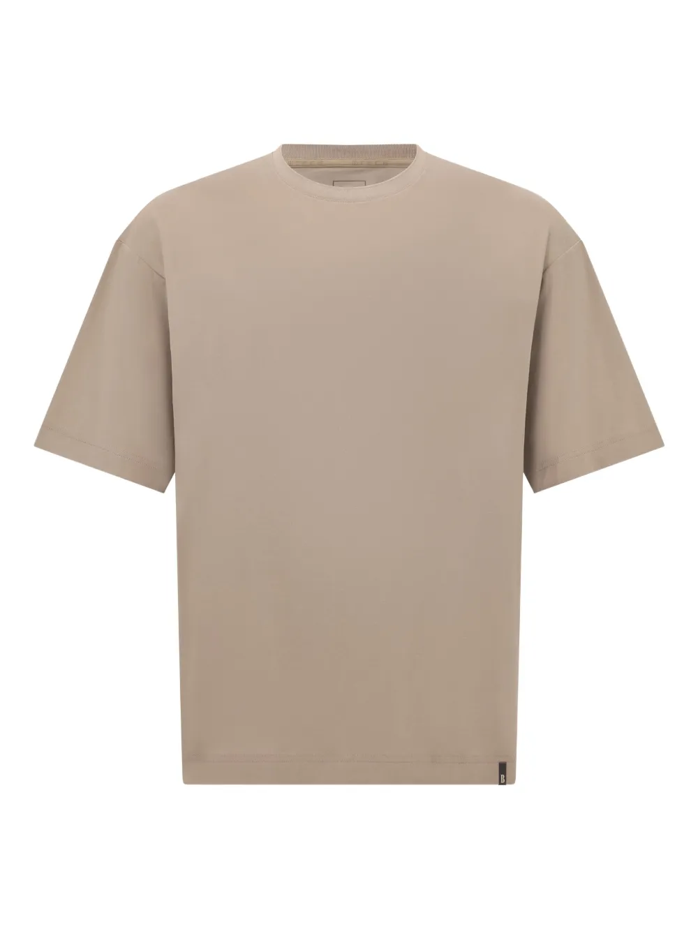 Boggi Milano Hugh Performance appliqué-logo T-shirt | Neutrals | Image 1