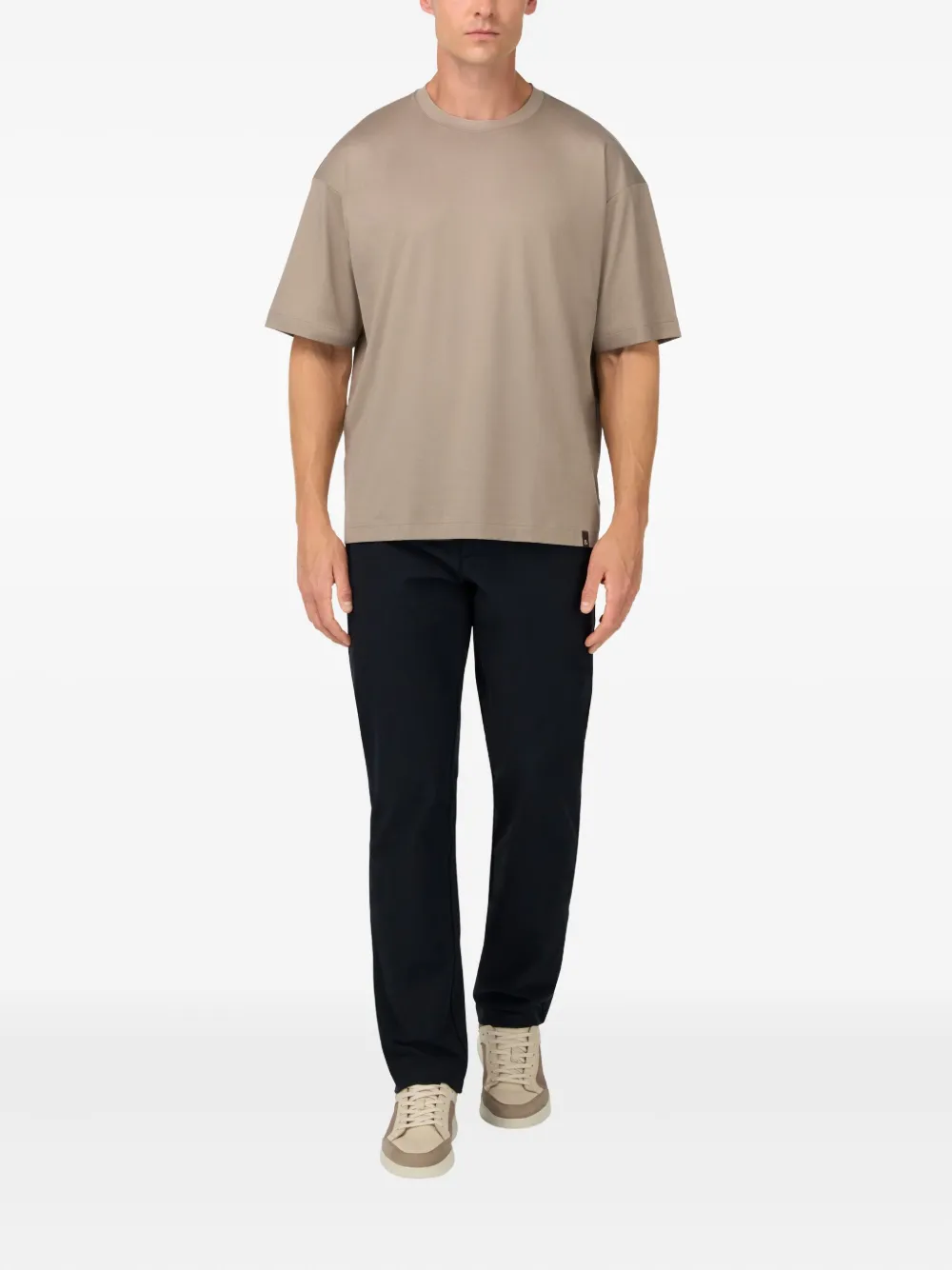 Boggi Milano Hugh Performance appliqué-logo T-shirt | T-Shirts | Image 2
