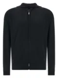 Boggi Milano full-zip hoodie - Black