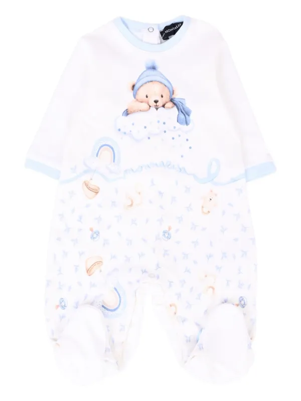Monnalisa Set Neonato Coperta e Tutina Bianco FARFETCH IT