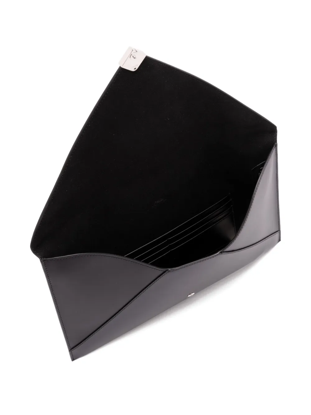 FENDI Grote clutch met FF-drukknopen Zwart