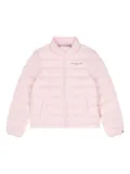 Tommy Hilfiger Junior logo-print puffer jacket - Pink