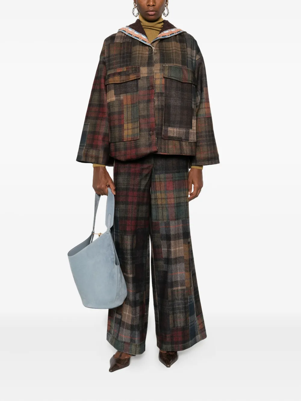 Bye patchwork hooded jacket | Oversized Jackets | Image 2