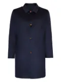 Kired french-collar double-face coat - Blue