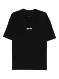 HAMZA cotton-blend T-shirt - Black