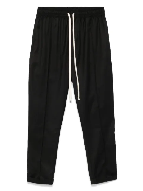 HAMZA drawstring cuffed trousers