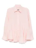 HAMZA Bali linen shirt - Pink