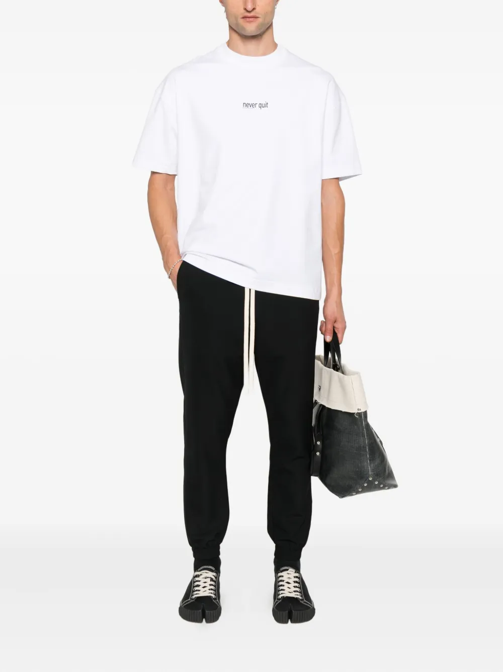 HAMZA short-sleeve T-shirt - Wit