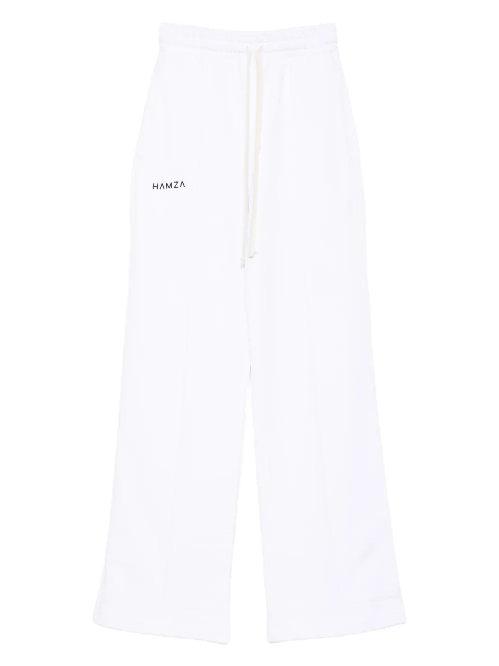 HAMZA Skipper katoenen broek met trekkoord Wit