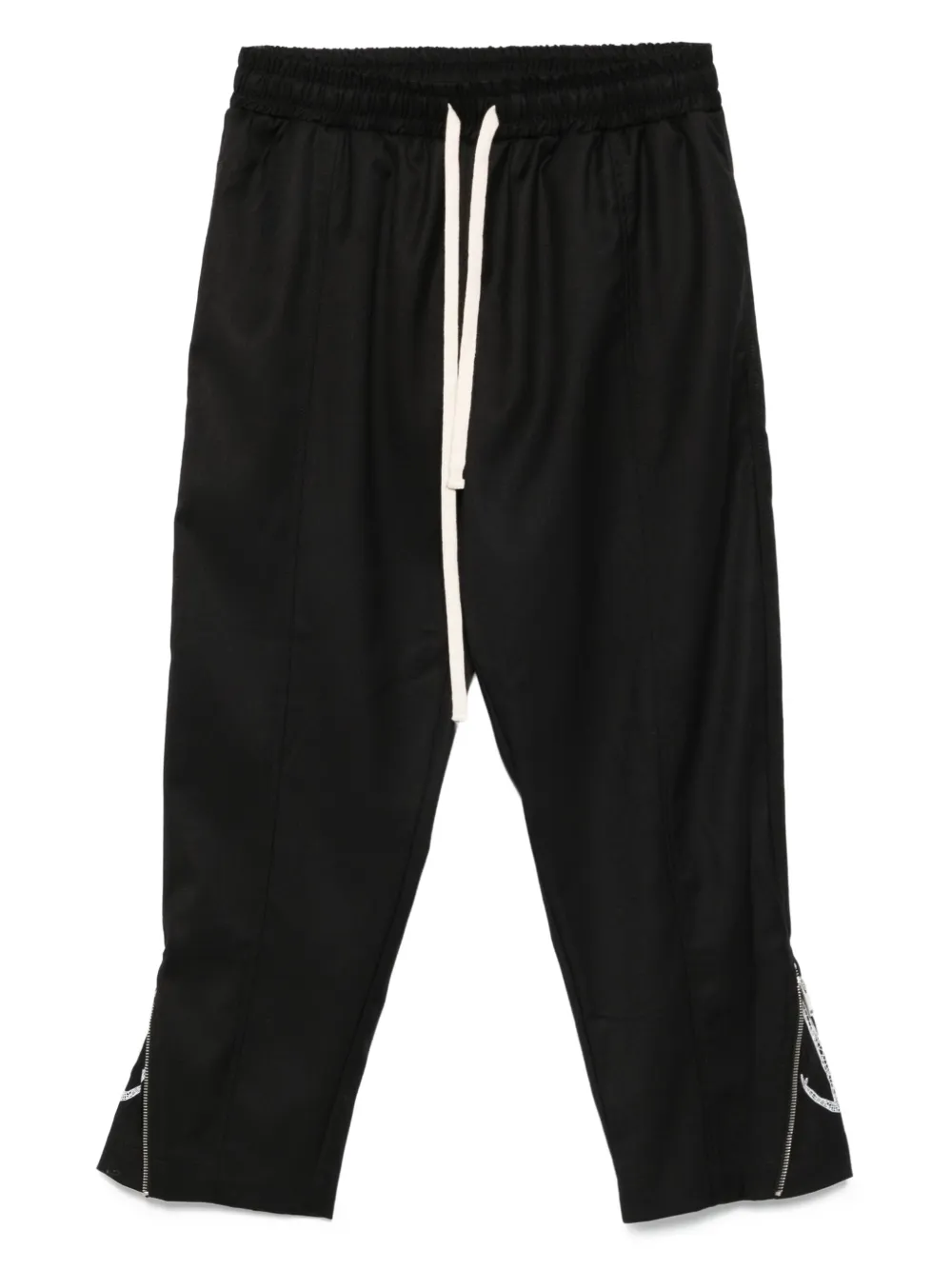 HAMZA drawstring trousers | Black | Image 1