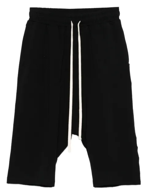 HAMZA drawstring elastic-waist shorts