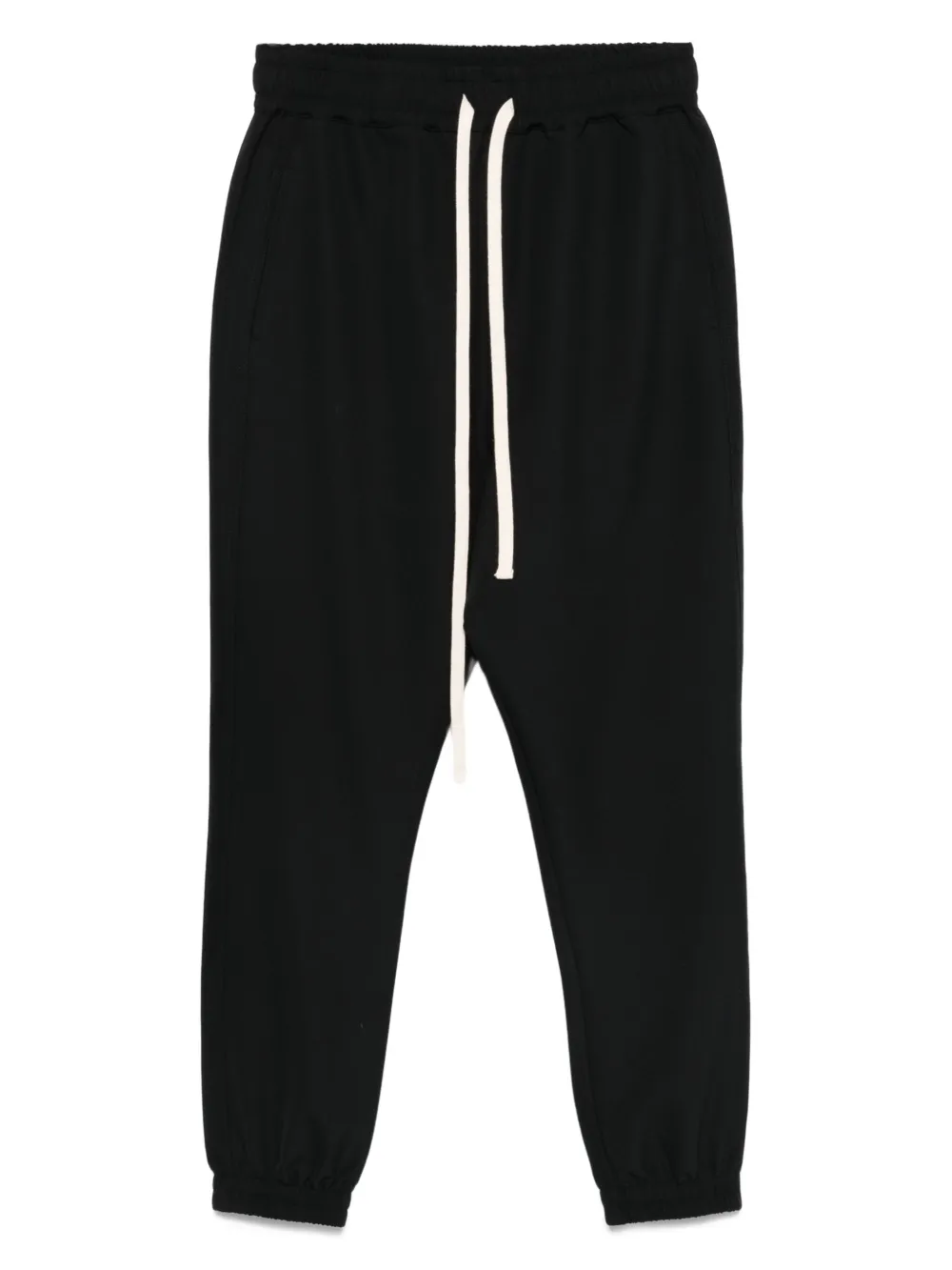 HAMZA Sicily drawstring-cuffed trackpants | Black | Image 1