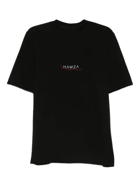 HAMZA playera bordada manga corta