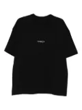 HAMZA logo-detail T-shirt - Black
