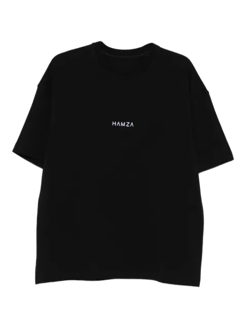HAMZA logo-detail T-shirt