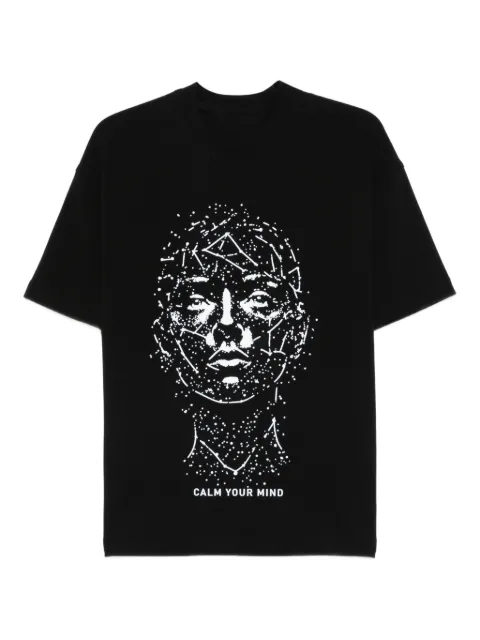 HAMZA face-print T-shirt