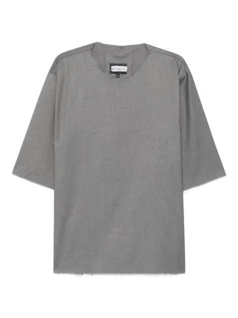 HAMZA frayed short-sleeve T-shirt