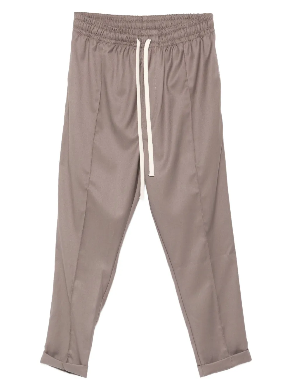 HAMZA cuffed-hem trousers | Neutrals | Image 1