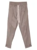 HAMZA cuffed-hem trousers - Neutrals