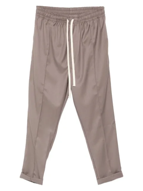 HAMZA pantalon à ourlet retroussé