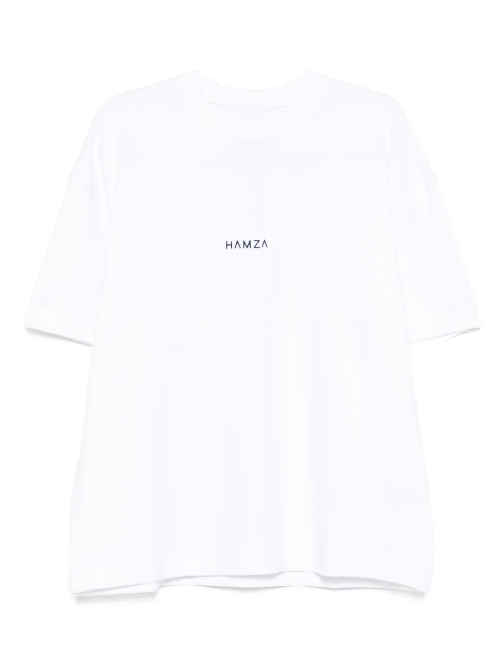 HAMZA playera con cuello redondo | blanco | Image 1