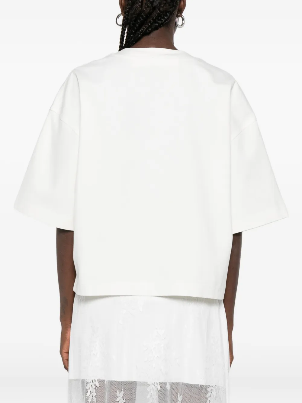 HAMZA La Perle T-shirt Wit