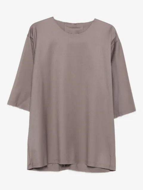 HAMZA Thom raw-edge T-shirt