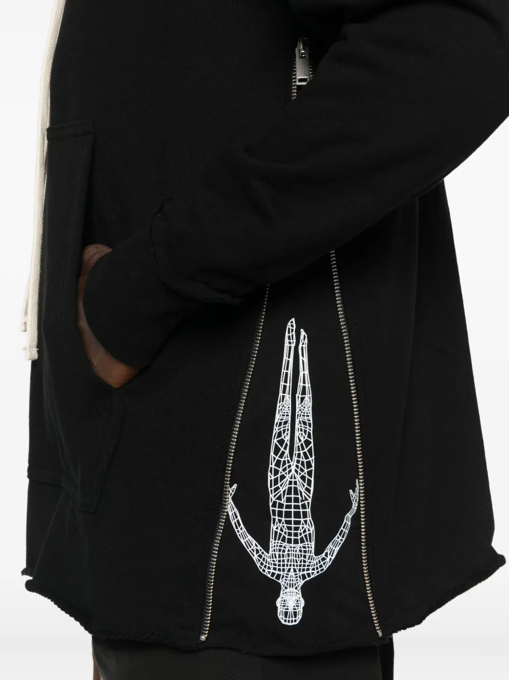 Dark Side-Zip Hoodie