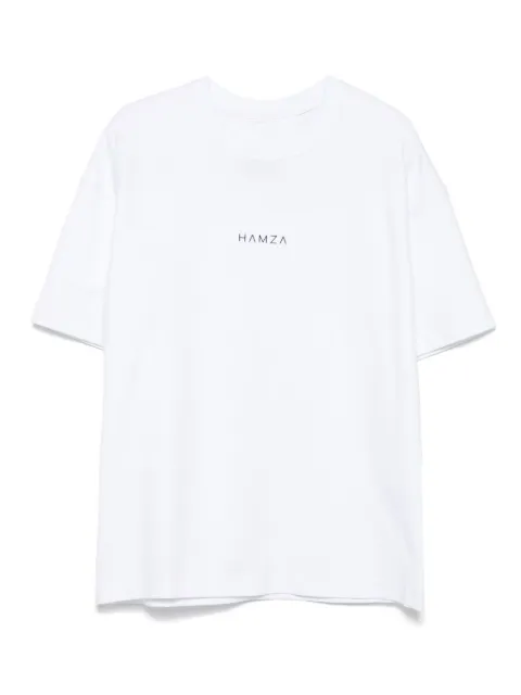 HAMZA logo-detail T-shirt
