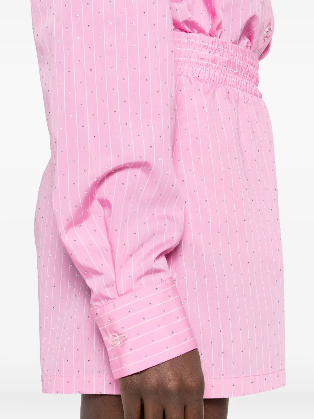 HAMZA Capri shorts Roze