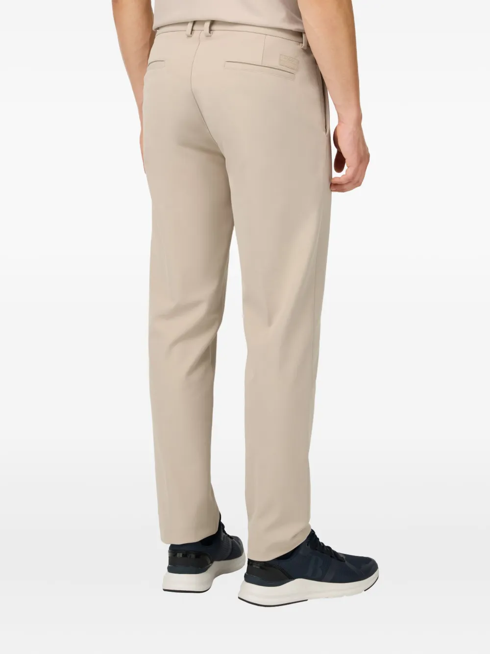 Boggi Milano B-Tech broek met steekzak Beige