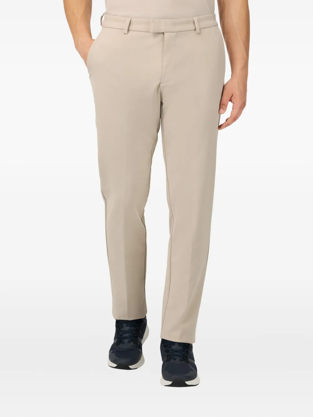 Boggi Milano B-Tech broek met steekzak Beige