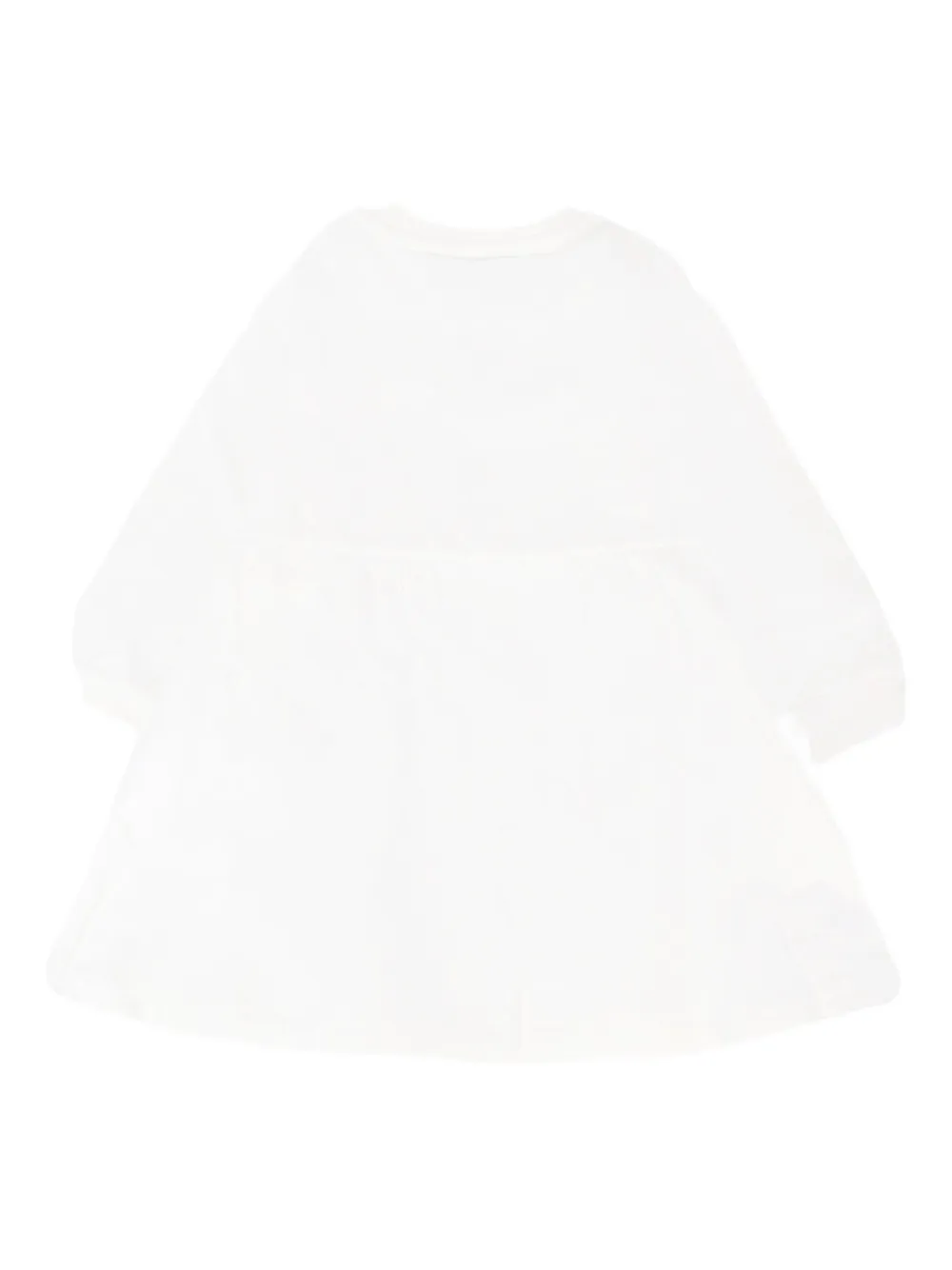 Moschino Kids teddy-print pocket dress AVORIO