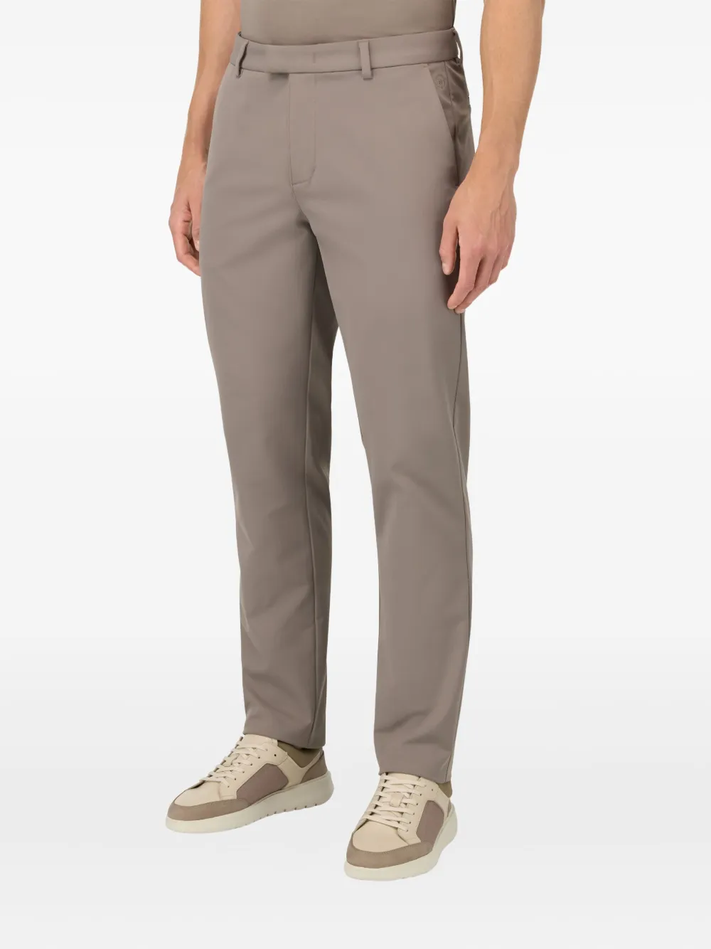 Boggi Milano B-Tech broek met steekzak Beige