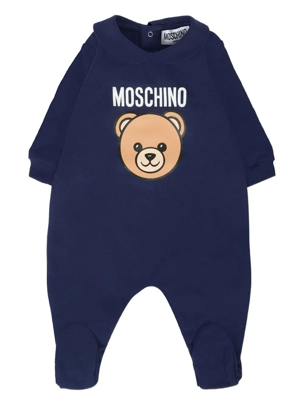 Moschino Kids Teddy Bear-print pajamas Blauw